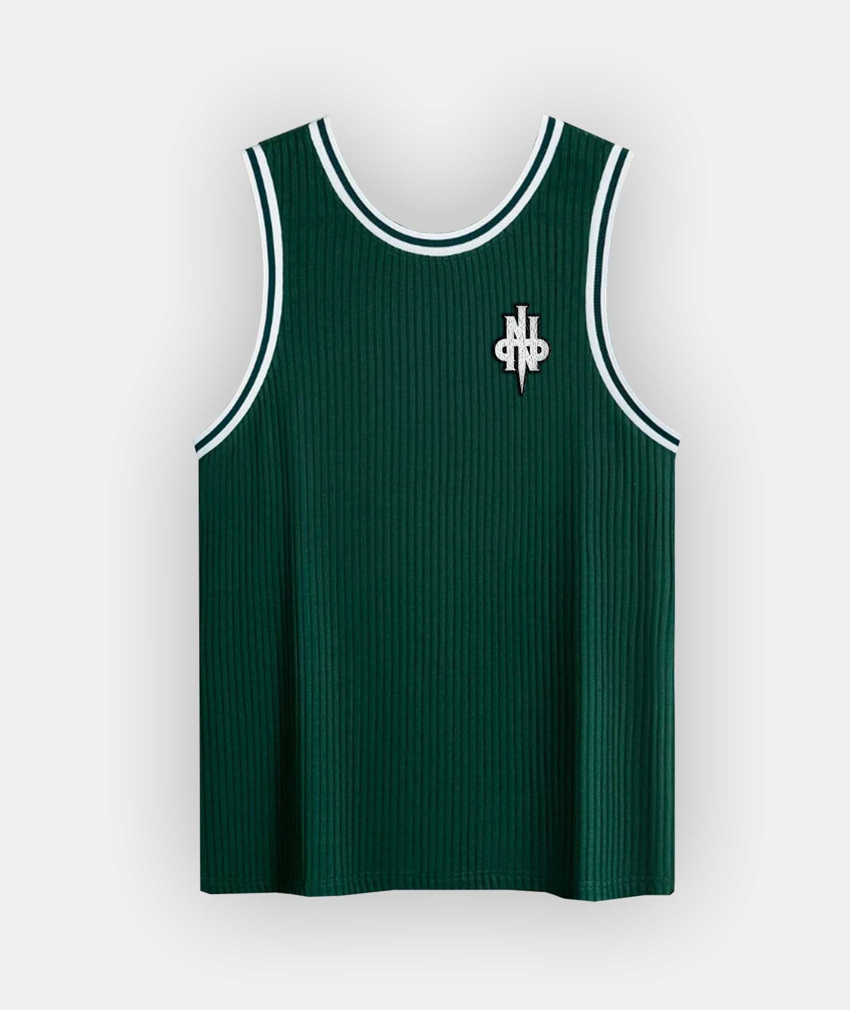 Camiseta Fit Green Strips – Summer Collection | INC The Attic Sevilla