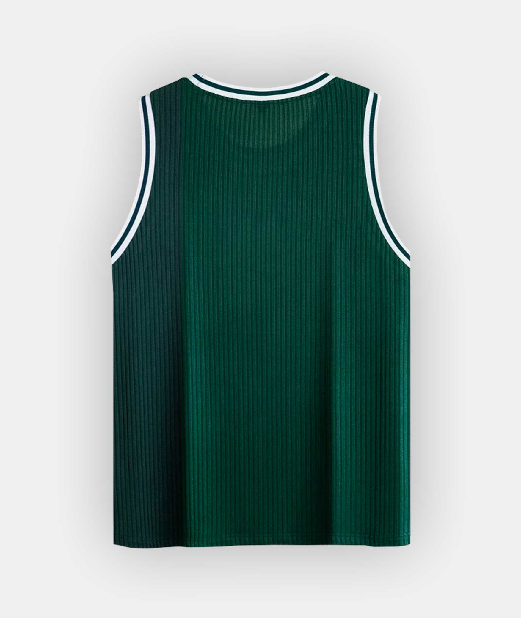 Camiseta Fit Green Strips – Summer Collection | INC The Attic Sevilla